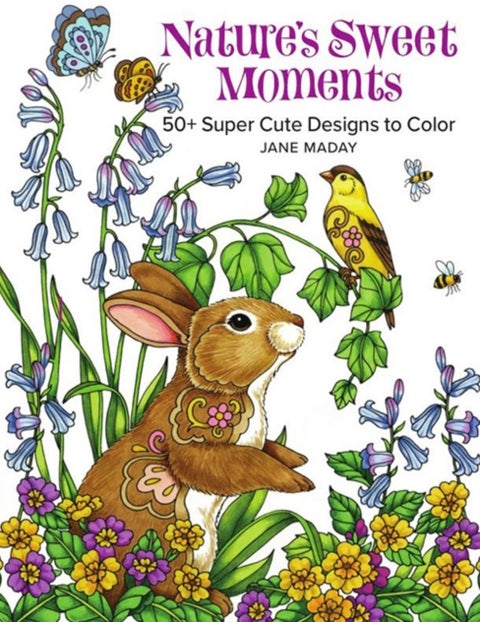 Nature's Sweet Moments - 50+ Super Cute Designs to Color