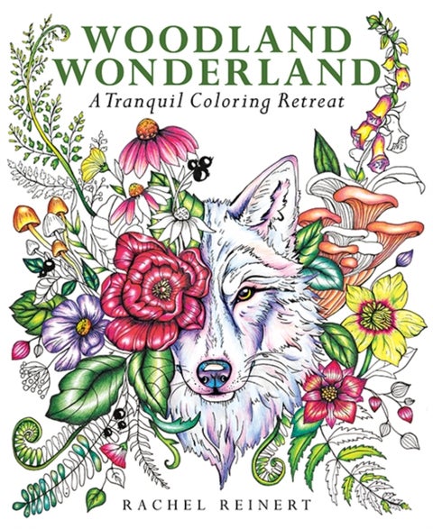 Woodland Wonderland - A Tranquil Coloring Retreat – A Calming Coloring Book of Flowers and Forest Animals for Adults