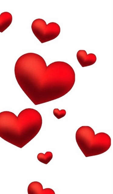 Valentine's red Hearts Creative blank Journal - Valentine's red Hearts Creative blank Journal