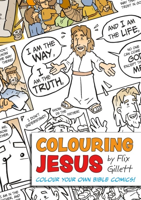 Colouring Jesus - Colour Your Own Bible Comics!