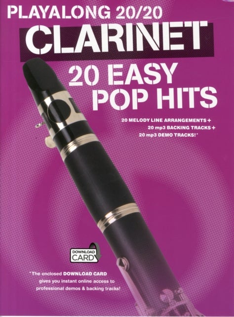 Playalong 20/20 Clarinet - 20 Easy Pop Hits