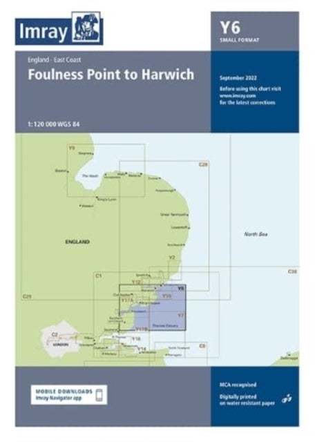 Y6 Foulness Point to Harwich (Small Format) - England - East Coast