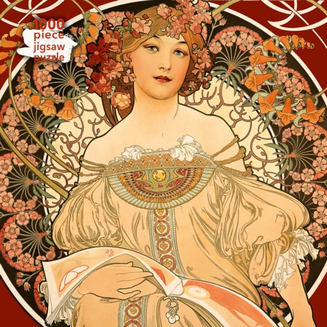 Adult Jigsaw Puzzle Alphonse Mucha: Reverie - 1000-Piece Jigsaw Puzzles