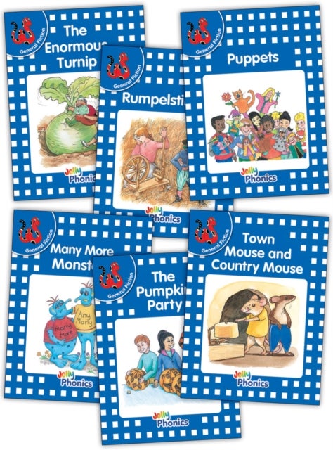 Jolly Phonics Readers, General Fiction, Level 4 - In Precursive Letters (British English edition)