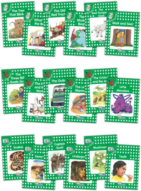 Jolly Phonics Readers, Complete Set Level 3 - In Precursive Letters (British English edition)