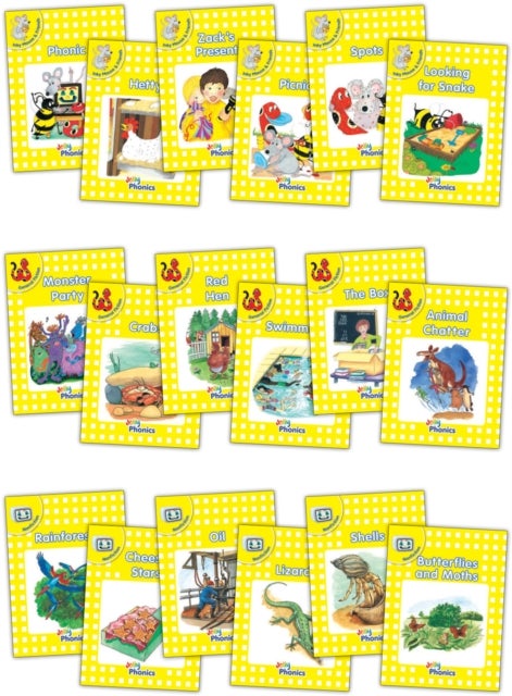 Jolly Phonics Readers, Complete Set Level 2 - In Precursive Letters (British English edition)