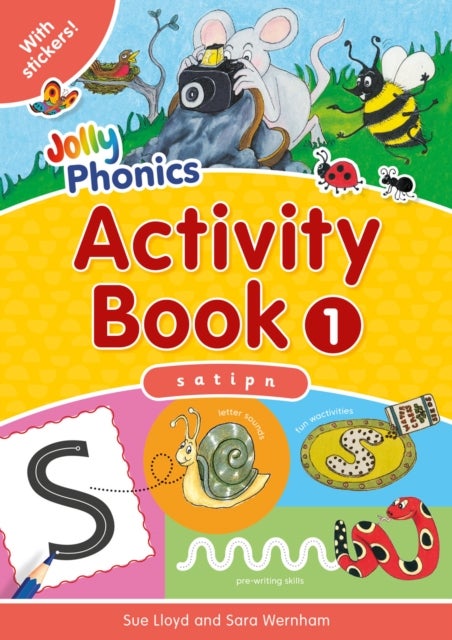 Jolly Phonics Activity Book 1 - in Precursive Letters (British English edition)