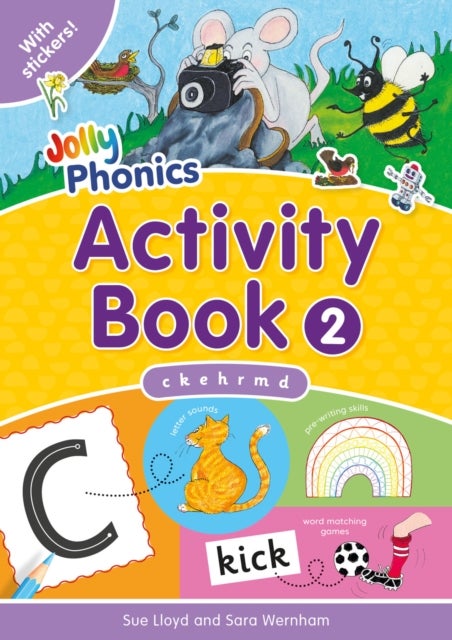 Jolly Phonics Activity Book 2 - in Precursive Letters (British English edition)