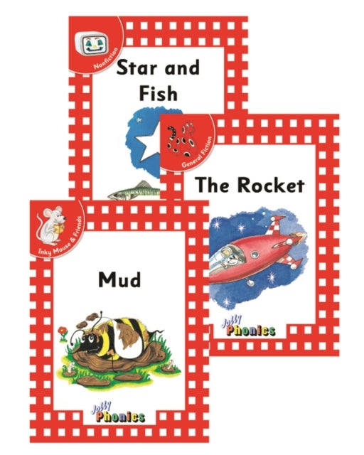 Jolly Phonics Readers Level 1 Complete Set - in Print Letters (American English edition)
