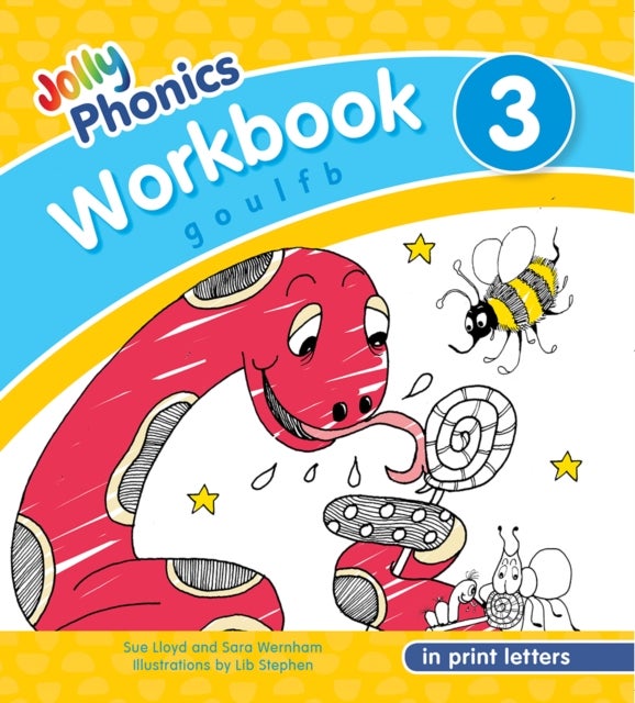 Jolly Phonics Workbook 3 - in Print Letters (American English edition)