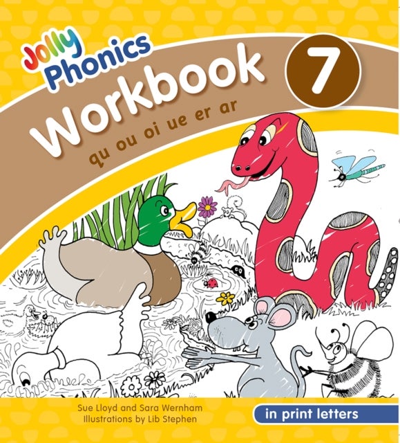 Jolly Phonics Workbook 7 - In Print Letters (American English edition)