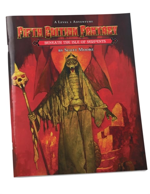 Fifth Edition Fantasy #28: Beneath the Isle of the Serpents