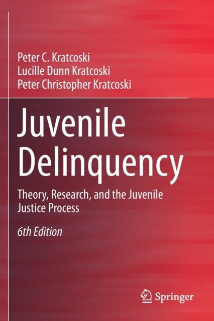 Juvenile Delinquency - Theory, Research, and the Juvenile Justice Process