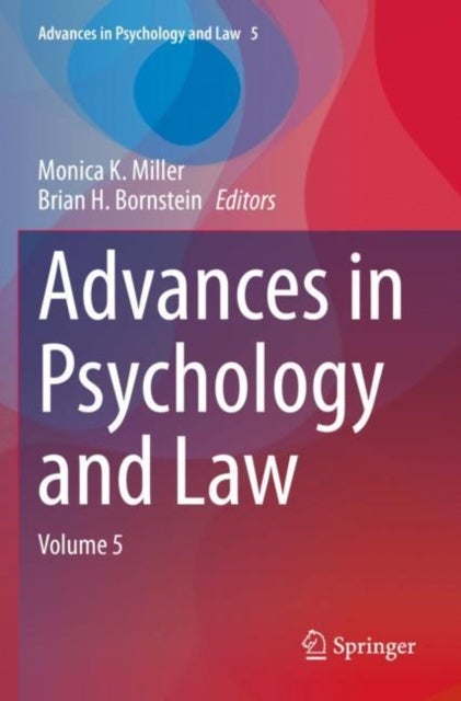 Advances in Psychology and Law - Volume 5