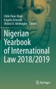 Nigerian Yearbook of International Law 2018/2019