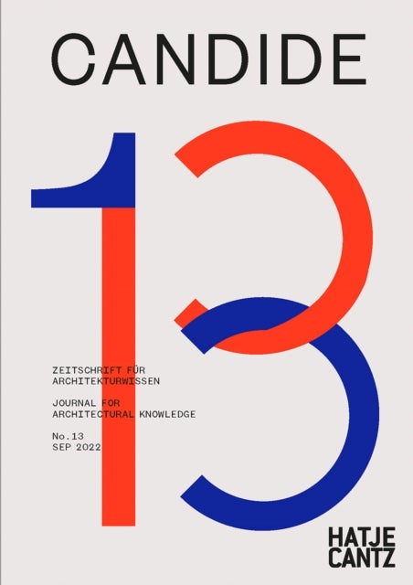 Candide. Journal for Architectural Knowledge - No. 13