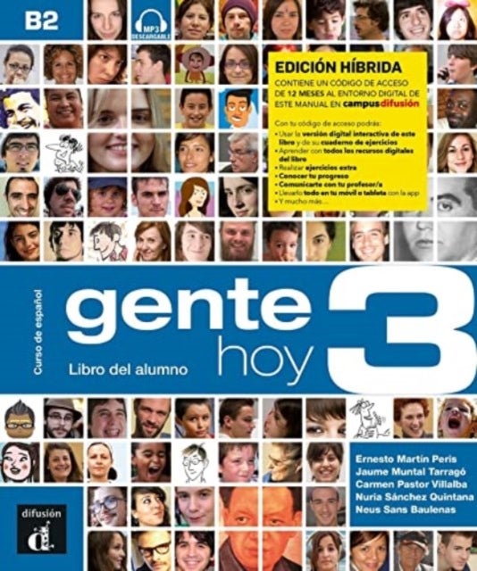 Gente hoy 3 - Edicion hibrida - Libro del alumno + audio MP3 - B2