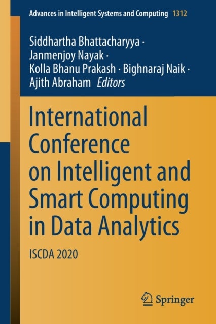 International Conference on Intelligent and Smart Computing in Data Analytics - ISCDA 2020