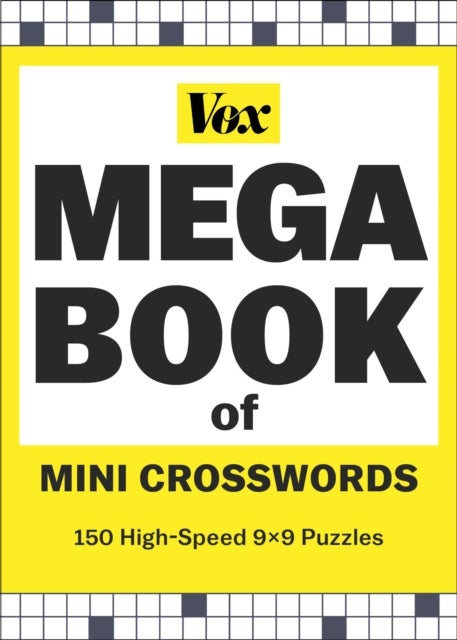 Vox Mega Book of Mini Crosswords - 150 High-Speed 9x9 Puzzles