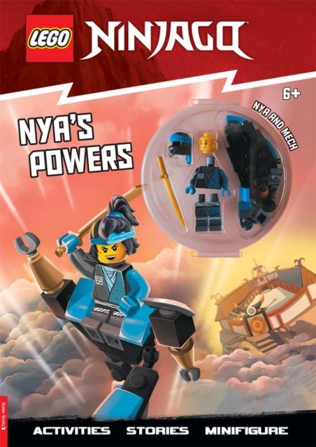 LEGO? NINJAGO?: Nya's Powers Activity Book (with Nya LEGO minifigure and mech)