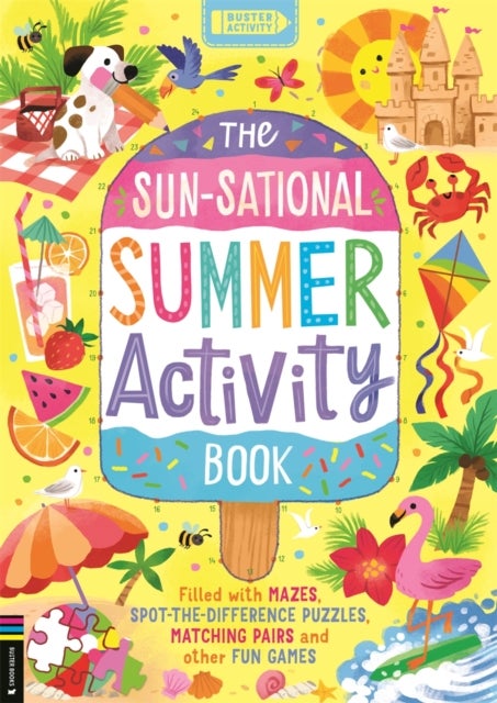 Sun-sational Summer Activity Book - Filled with mazes, spot-the-difference puzzles, matching pairs and other fun games