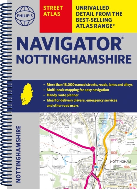 Philip''s Navigator Street Atlas Nottinghamshire