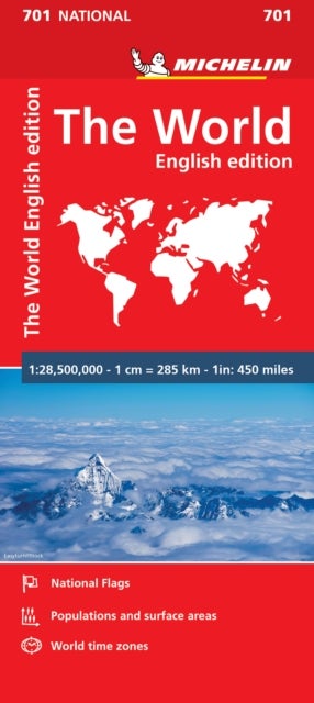 The World - Michelin National Map 701 - Map