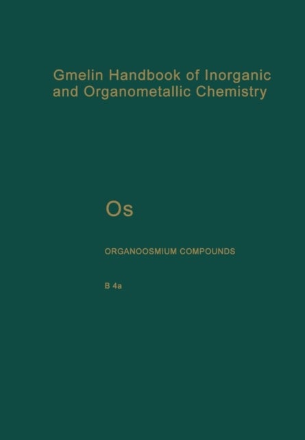 OS Organoosmium Compounds