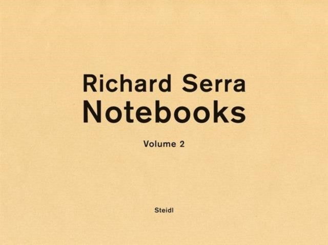 Richard Serra: Notebooks Vol. 2 - Limited edition of 1,000 boxed sets signed and numbered by Richard Serra