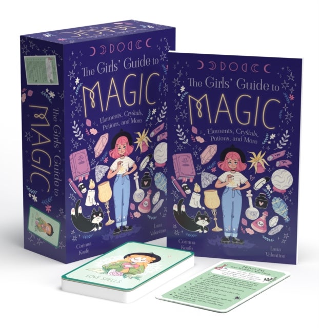 Girls'' Guide to Magic - Inspirational Book with 52 Spell Cards