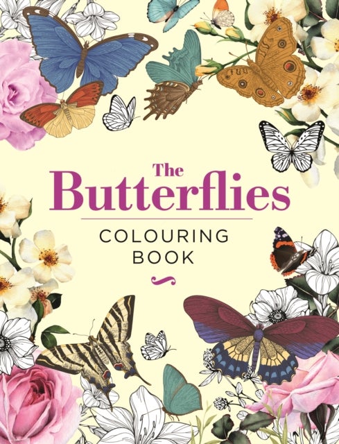 Butterflies Colouring Book - Hardback Gift Edition