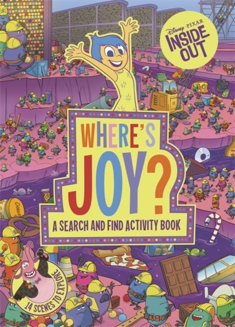Where's Joy? - A Disney Pixar Inside Out Search and Find