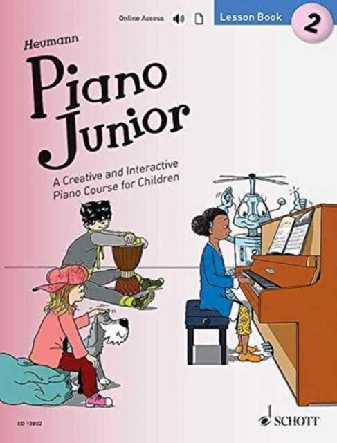 Piano Junior: Lesson Book 2 - A Creative and Interactive Piano Course for Children