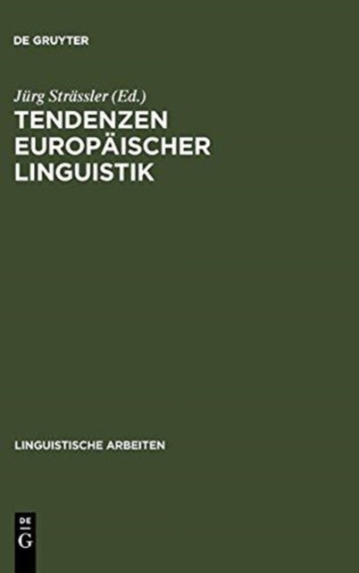Tendenzen europaischer Linguistik