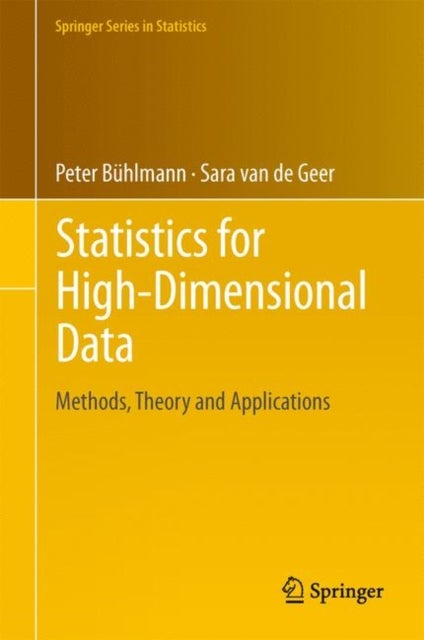 Statistics for High-Dimensional Data - Methods, Theory and Applications