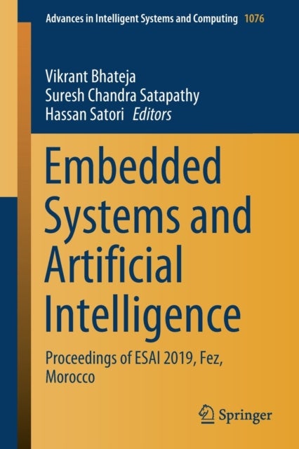 Embedded Systems and Artificial Intelligence - Proceedings of ESAI 2019, Fez, Morocco