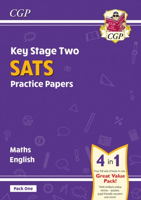 KS2 Maths & English SATS Practice Papers: Pack 1 - for the 2024 tests (with free Online Extras)