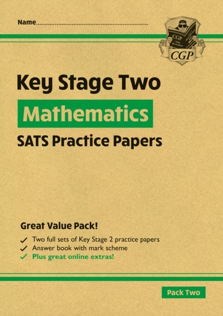 KS2 Maths SATS Practice Papers: Pack 2 - for the 2024 tests (with free Online Extras)