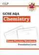 New GCSE Chemistry AQA Foundation Exam Practice Workbook with CGP RevisionHub