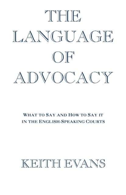 The Language of Advocacy
