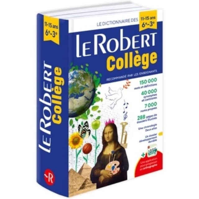 Le Robert College 2024 - Monolingual French Dictionary for College Students
