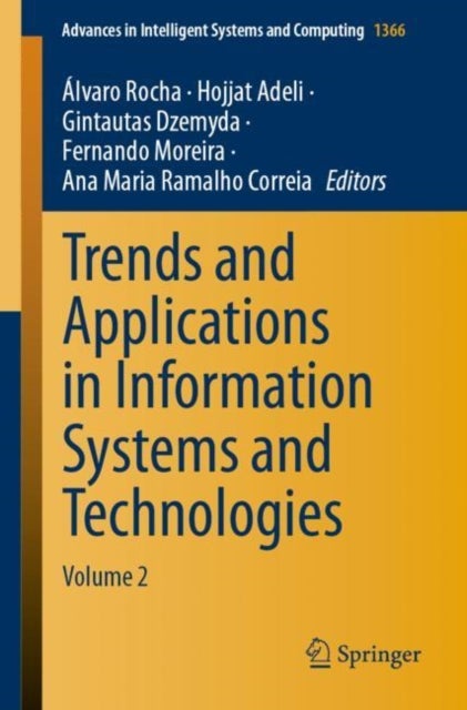 Trends and Applications in Information Systems and Technologies - Volume 2