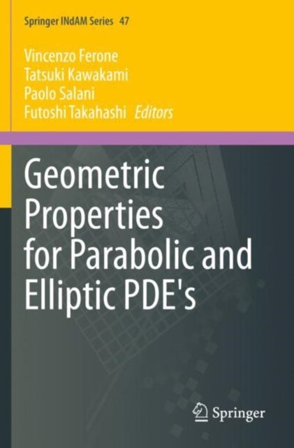 Geometric Properties for Parabolic and Elliptic PDE''s