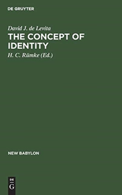 The Concept of Identity