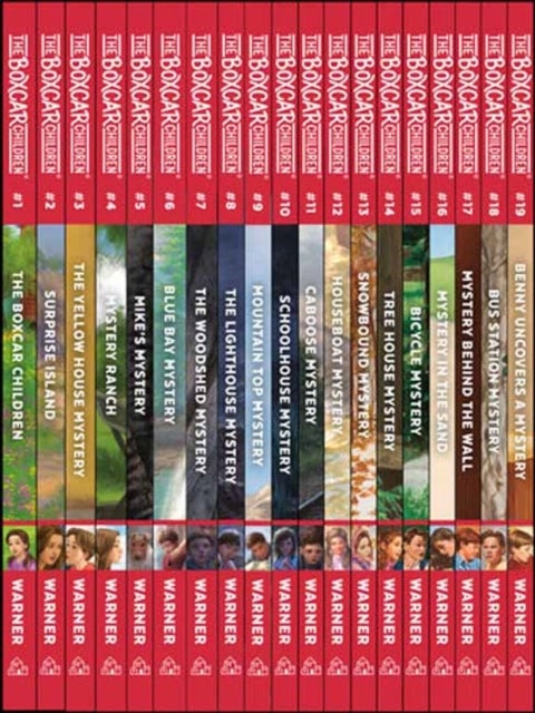 The Boxcar Children Classic Treasury Boxed Set - All 19 Original Mysteries by Gertrude Chandler Warner