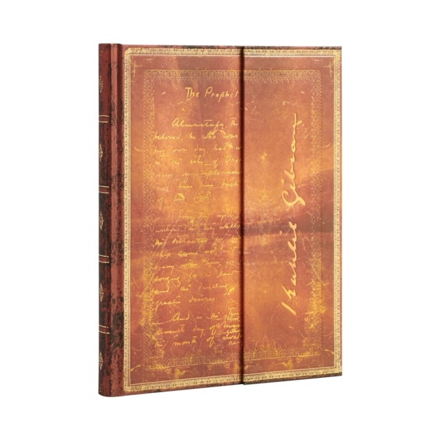 Kahlil Gibran, The Prophet Ultra Lined Hardcover Journal, 144pg, 120GSM by Paperblanks (Embellished Manuscripts Collection)