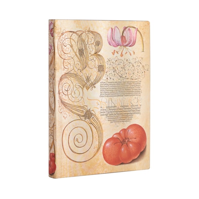 Lily & Tomato Midi Unlined Softcover Journal, 176pg, 100GSM by Paperblanks (Mira Botanica)