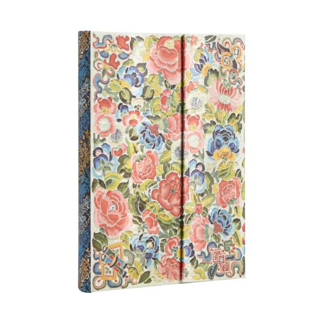 Pear Garden Midi Hardcover Address Book, 144pg, 120GSM by Paperblanks (Peking Opera Embroidery)