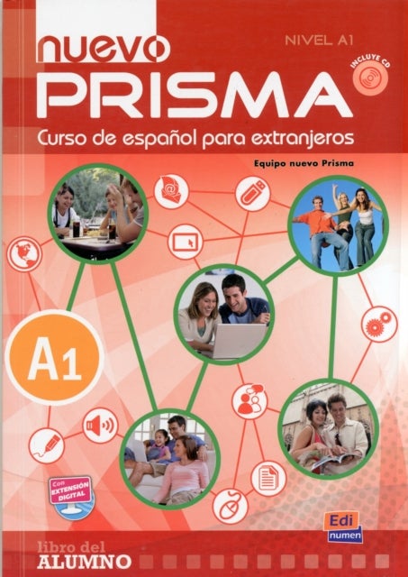 Nuevo Prisma A1 - Student Book + CD : 10 units