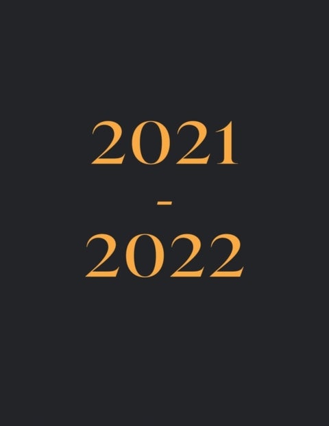 2021-2021 Diary - Week To View Academic Year Weekly and Monthly Planner From July 2021 to June 2022.